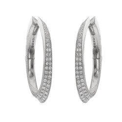Серьги Double